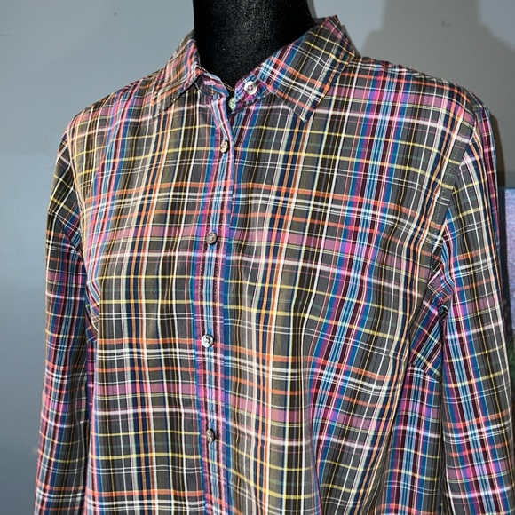 Talbots Size 14 Button Down Shirt - Picture 2 of 13